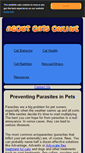 Mobile Screenshot of aboutcatsonline.com